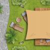 TOTAL PREMIUM TENSO <br>  Beige  / 75% d'ombrage - 4 m x 5 m <br> FABRICATION EUROPÉENNE – Image 5